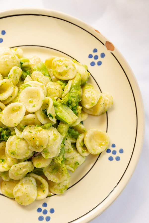 Orecchiette mit Pesto genießen