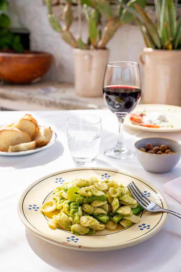 Orecchiette con cime di rapa