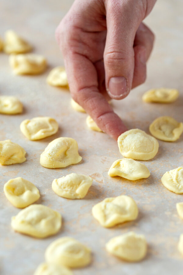 Pasta kleine Ohren oder auch Pasta Öhrchen