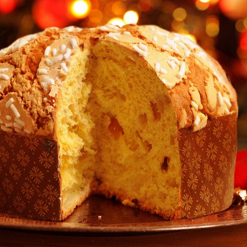 Panettone Aux Abricots Gateau De Noel Italien Gustini Epicerie Fine